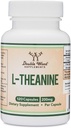 L-Theanine 200mg Double Strength - Supports Health Sleep Response and Relaxation - 120 Capsules (Third Party Tested, Gluten Free) by Double Wood