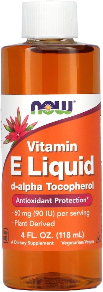 NOW E 90 IU Liquid,4-Ounce