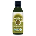 Nutiva Organic, Cold-Pressed, Nerafinovaný Hemp Seed Oil z non-GMO, Udržateľne Farmed Canadian Hemp, 8-unce