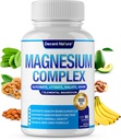 Magnesium Complex 7 Element Magnesium Supplement 1000mg – Magnesium Glycate, Cittech, Malet, Tomyl, Axide, Ascotate, On-GMO 90 Capsoles