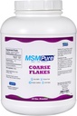 KALA HEALTH MSMPure Coarse MSM Powder Flakes – MSM USA-Made per la salute comune, l'aspetto della pelle e il supporto per capelli e unghie – 10 lb, zolfo organico