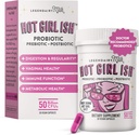 Milk Hot Girl Ish ™ - Program Harian untuk Perempuan dengan 50 Milyar CFU - Tambahan Probiotik Perempuan dengan 20 Prototik Strains, Prepotik & Postbiotic for Digeptical, Gut & Immune Health