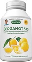 ANDREW LESSMAN Bergamot 375mg - 120 캡슐 - 높은 효능, 표준화 된 추출물. 첨가물 없음. 작은 쉽게 삼키기 캡슐