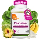 Zahler - Magnesium Supplement Capsules 200 mg (90 Count) Certified Kosher Bioactive Magnesium Citrate for Max Absorption - Natural Magnesium Mineral for Men & Women - Best Magnesium Supplements