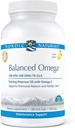Nordic Naturals Pro Balanced Omega - Fish Oil and Evening Primrose Oil, 240 mg EPA, 160 mg DHA, 76 mg GLA, Hormonal Balance və sağlam Skin *, 180 Soft Gels