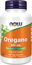 NOW maisto papildai, Oregano (origanum vulgare) 450 mg, Free Radikal Scavenger *, 100 Veg kapsulės