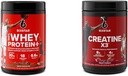 Six Star Elite Series 100% Whey Protein Plus Triple Chocolate 1.8lbs US & Creatine Powder Creatine X3 X3 124; Creatine HCI + Creatine Monohydrate powder