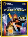 National Geographic Stunning Chemistry Set - 45 Easy Experiments가있는 메가 과학 키트 - Volcano를 만들고 Rocket, STEM Projects for Kids Ages 8-12, Science Toys ( Exclusive)를 시작합니다.