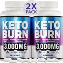2 Pack) Keto Diet Pills - Advanced Weight Loss - Keto supplement for Women and Men - Apple Cider Vinegar - Keto ACV Gummies Gummy - Made in USA