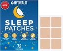 Patras para adultos Extra Strength Sleeping Aid Patch Melatonin Restful Nights Time-Released Formula Skin Jet Lag Travel Friendly Last All Night Men and Women Better Morning 72 Pack