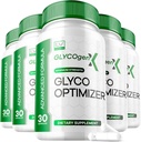 LIVORKA 5 Pack - Glycogen X Glyco Optimazer, Glyco X Optimizer Glycogen, GlycogenX, Glycogen Støtte, GlycogenX støtte, Glycogen X, GlycogenX Glyco Optimizer, Glycogen Optimizer 600MG, 150 kapsler