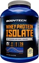 BODYTECH Proteína de soro isolado en po - con 25 gramos de proteína por porción e BCAA - Ideal para post-adestramento muscular edificio e crecemento, Contén leite e soia - Vanilla (5 libra)