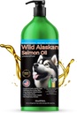 Island Pure Wild Alaskan Lachsöl für Hunde & Katzen, Omega-3 Fish Oil, Flüssige Ergänzung für Haustiere, Unterstützt Immunsystem & Herz Gesundheit, 33oz