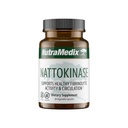 NutraMedix Nattokinase Supplement - Nattokinase 2000 FU per Serving - Formulated for to Support Heart Health and Healthy Circulation - Gluten + Dairy-Free (60 Capsules)