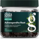 Gaia Herbs Ashwagandha Root - Stress Relief & Sleep Support Supplement - Support Balanced Energy Levels & positive Outlook * - 180 Vegan Liquid Phyto Capsules (90- Day Supply)