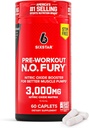 Six Star nitrogenoxid Kosttilskud til mænd og kvinder, Muscle Builder (60 Greve) - Nitrooxid Booster piller Muskelpumpe Pre Workout Supplement - Sport Nutrition til muskeltræning, Styrke og energi