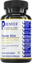 Premier Research Labs Premier Aloe - Aloe Vera Capsules, Aloe Vera Supplement, Acemannan, Aloe Piller for Digestive Helse & Immune Support, Aloe Gel Extract Caps - 30 Vegetariske Kapsler