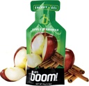 Boom Nutrition - Carb Boom Energy Gel - Fruited - Flavored Energy Gels - Workout Gel - Energy Gel - Menjalankan Gel Natural Energy - Apple Cinnamon (24 Pack)