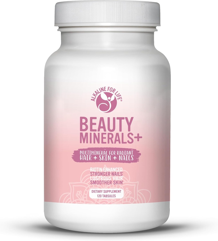 Beauty Minerali - Biotin Multimineral za rast las, moč nohtov in elastičnost kože - 19 Nutrients - las kože in nohti Vitamini
