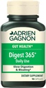 Adrien Gagnon - Digest 365 Natural Digestive Enzymes Complex, pro dodatek k příjmu plynu a nafouknutí, Obnovit Gut zdraví - 90 Počet
