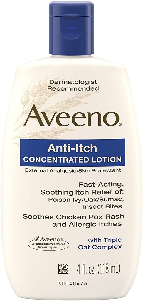 Aveeno Anti-Itch Concentrated Lotion - 4 Ounce