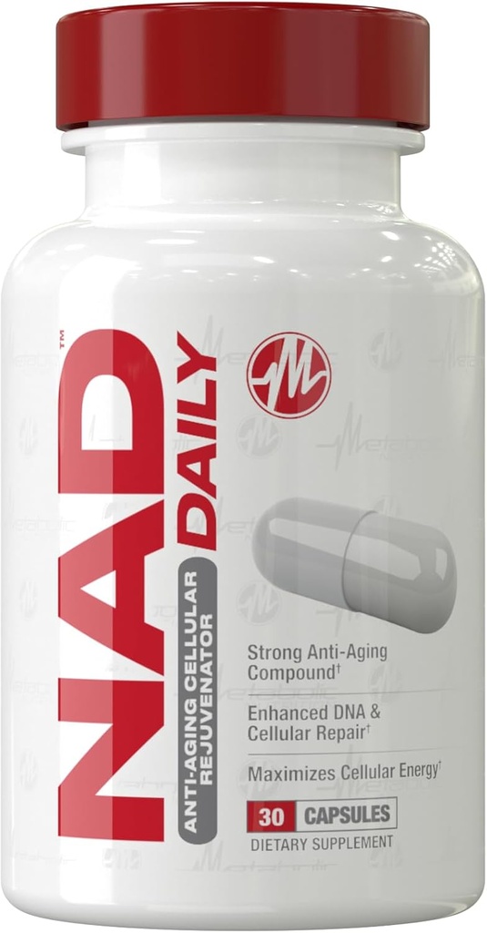 Metabolic Nutrition NAD Daily 150mg Anti-Aging Cellular Rejuvenator, Cellular Energy və Mitochondrial funksiyası, 30 Psixologiya