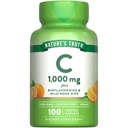 Nature's Truth Vitamin C Bioflavonoids & Rose Hips | 1000mg | 100 Caplets | Vegan, Non-GMO and Gluten Free Supplement