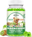 Liposomal Kids Magnesium Gummies- Magnesium Glycinate Gummies for Kids Supplement-w/Omega-3, Vitamin B6, D3- Support Calm Stress Relief, Bones, Mood, Green Apple & Kiwi Flavor, 60 Count