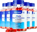LIVORKA (5 Pack) Microbio ME Gummies, Microbio ME Gummies för män, Microbio ME Gummy, Microbio ME Gumm, Microbio ME Gummies - All Natural Support Supplement Gummies, 300 Gummies för 5 månader.