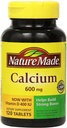 Nature Made Calcium 600 mg with Vitamin D3 for Immune Support, Tablets, 60 Count, helps support Bone Strength (Pack of 3)