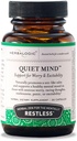 Herbalogic - Quiet Mind Herb Capsules - Non-Sedating, Сприяє почуттю Zen-Like Calm - Eases Anxious Worry і Panicky Mood - На основі Традиційна китайська формула GUI Pi Tang - 30 Cap Count
