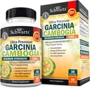 Garcinia Cambogia pierdere în greutate pastile - Rezistenta maxima Apetit Suppressant & Fat Burner pentru barbati si femei - 1600mg Extract natural & 960mg HCA - Booster metabolic & Carb Blocker Capsule - 60Ct