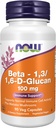 2561. ปัจจุบัน Foods Supplement, Beta 1,3/1,6-D-Glucan 100 mg with Mayaki Mushrooms, 90 Veg Capsuls