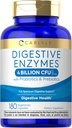 Carlile Dixestive Ensymes | with Protos & Pretogens | 180 C Capsults | Non-GMO และ Gluten Free Supplement for Men & Women