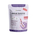 Kids Immune Booster with Elderberry, Acerola Cherry, Zinc, Vitamins C & D - Straight-to-Mouth Powder - 30 Servings - 2 Flavors