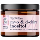 Myo-Inositol & D-Chiro Inositol Powder | Hormone Balance for Women | Ideal 40:1 Ratio | Myo 2000mg, D Chiro 50mg | Regulate Menstrual Cycle and Support Ovarian Health | 30 Servings, 2.17 oz.