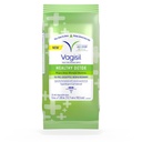 Vagisil Wipes for All Over Cleaning, Health Detox, Formulated with Essential Oils, 20 Wipes in a Re-Sealable Pouch (Pack of 1)
