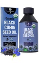 USDA Organic Black Cumin Seed Oil, Cold Pressed,Up to 4% Thymoquinone 8.5oz