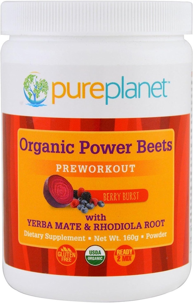 Pure Planet Organic Power Beets Prestory Berry Burst 160 g
