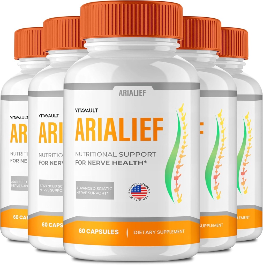 "Arialief Brain Supplemen Memory and Focus Kapsules", "Aria LiEF Advanced Formula Brain Health Pills Maximum Power Nootropics Arialief All Natural Support Pills (5 Pack)