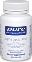 Pure Encapsulations Alpha Lipoic Acid 200 mg - 200mg ALA - Liver & Antioksydant Support * - for Nerve Health & Carb Metabolizm - Vegan & Non-GMO Supplement - 60 kapsułki