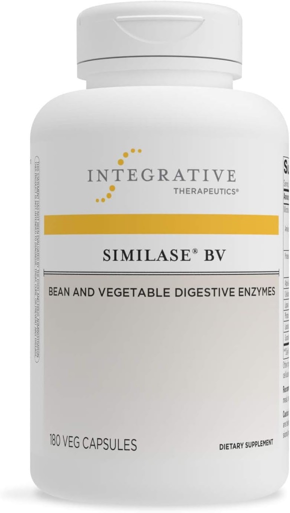 Therapeutics Similase BV - Digestio laguntza gehigarria Gizonentzat eta emakumeentzat* - Digestioa onartzen du entzimarekin* - Vegan & Dairy-Free - 180 kapsula (90 zerbitzatu)