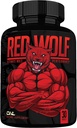 OnL Red Wolf Booster for Men - תוסף הגברים האולטימטיבי עבור High Potency Endurance, Energy & Power - טסטוסטרון תוסף לגברים - w/Tongkat Ali Male Enhancement - 30 Ct
