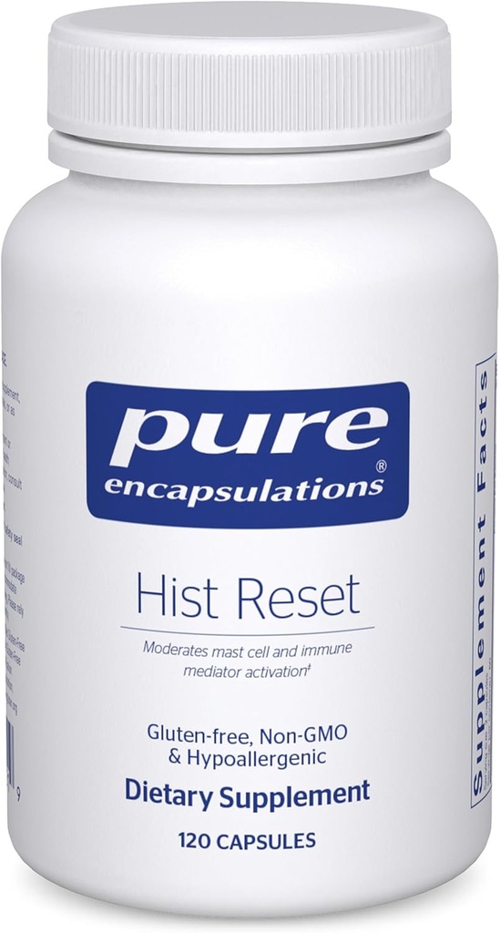 Pure Encapsulations Hist Reset 124; Support for Nasal and Respiratory Health *