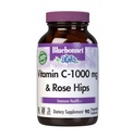 Bluebonnet Nutrition Vitamin C-1000 mg Plus Rose Hips Vegetable Capules, for Immune Health, for Antioxidant Protection, Soy Free, Gluten Free, Non-GMO, Kosher, Dairy Free, Vegan, 90 Count