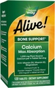 Nature's Way Alive! Calcium Max Absorptie, Bone Support*, Plant Bron Calcium, Vitamine D3 & K2, Magnesium, 120 Tabletten (Verpakking mei Vary)