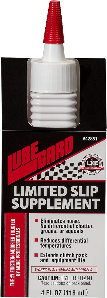 Lubegard 42851 Limited Slip Supplement, 4fl. oz.