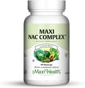 Molybdenum ilə Maxi NAC Kompleksi və L Gluatathione Capsules azaldır, 60 Count