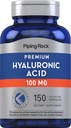Àcid Hyalurònic suplementari, 192 100 mg, 192, 150 Capsule, com Soladi Hyaluronize