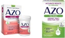 AZO Boric Acid Vaginal Suppositories Допомагає підтримувати Odor Control і баланс Vaginal PH, 30 Count Urinary Tract Infection (UTI) Test Strips, Точні результати в 2 хвилинах, 3 Граф